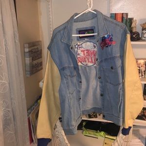 UNIQUE LETTERMAN PLANET HOLLYWOOD JACKET